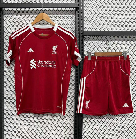 Maillot Liverpool Enfant 2025 2026 Domicile