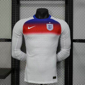 Maillot Match Angleterre 2025 Manches Longues - Blanc