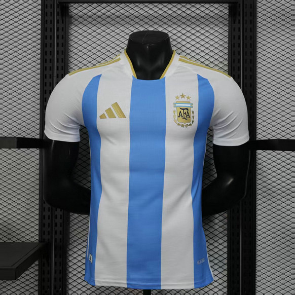 Maillot Match Argentine 2025 Concept Domicile - Blanc Bleu