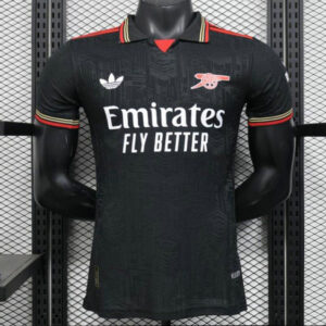 Maillot Match Arsenal 2025 2026 Rétro - Noir