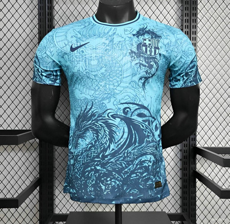 Maillot Match Barcelone 2025 2026 Dragon - Bleu