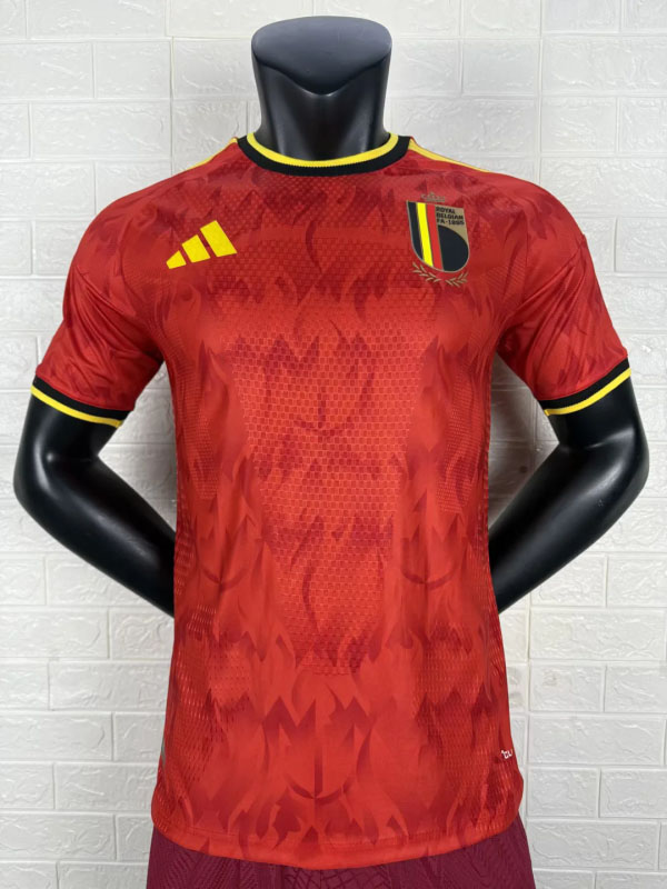 Maillot Match Belgique Coupe du Monde 2026 Domicile - Rouge Maillot Match Belgique Coupe du Monde 2026 Domicile - Rouge