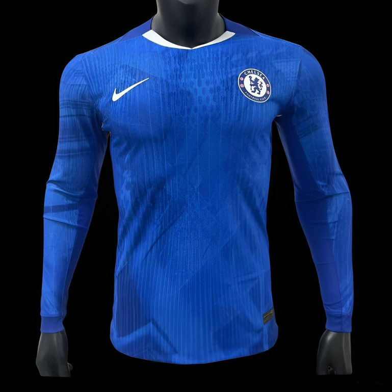 Maillot Match Chelsea 2025 2026 Manches Longues - Blue