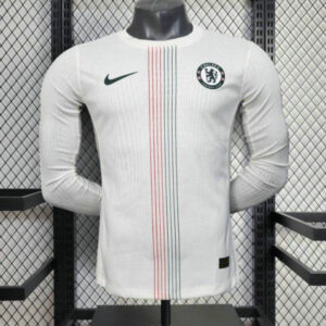 Maillot Match Chelsea 2025 2026 Manches longues - Blanc