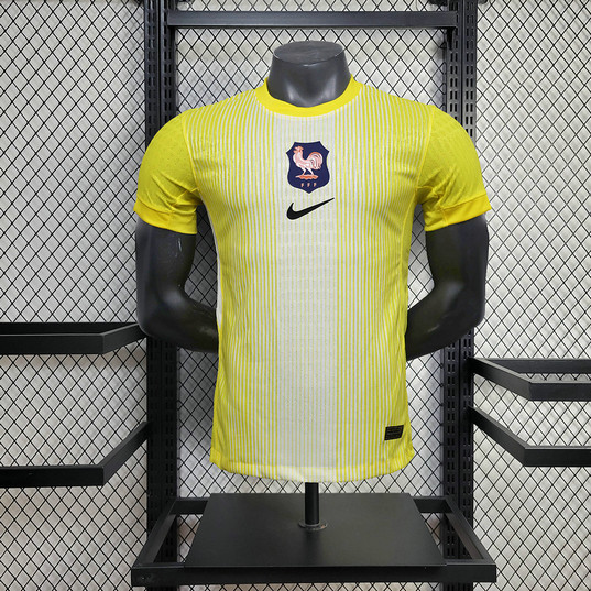 Maillot Match France 2025 Gardien de but - Jaune