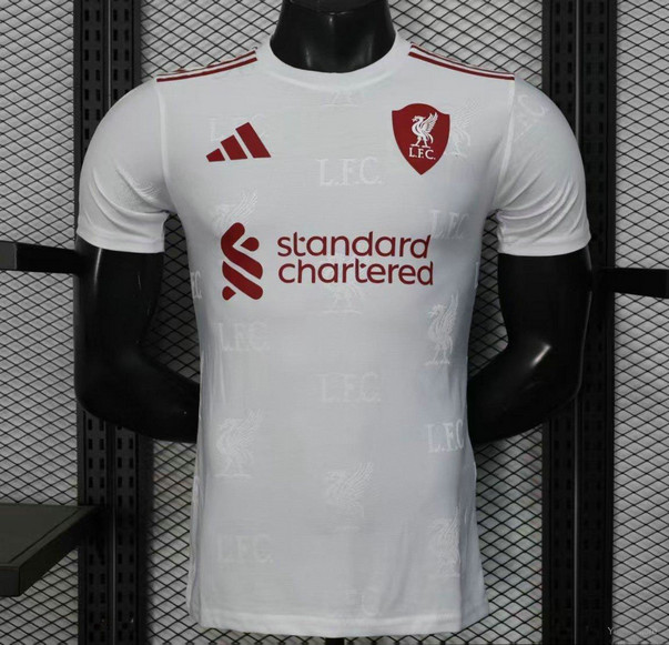 Maillot Match Liverpool 2025 2026 Spécial - Blanc