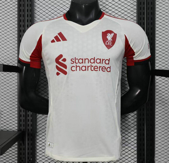 Maillot Match Liverpool 2025 2026 Exterieur