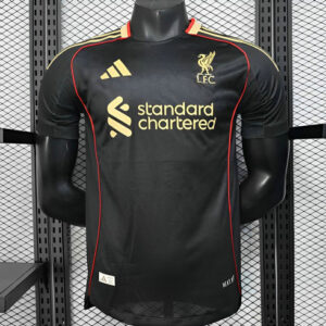 Maillot Match Liverpool 2025 2026 - Noir