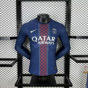Maillot Match PSG 2025 2026 Domicile Manches Longues