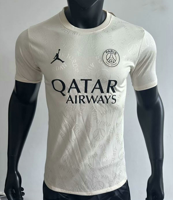 Maillot Match PSG Jordan 2025 2026 - Blanc Cassé