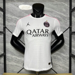 Maillot Match PSG Jordan 2025 Avec une étoile - Blanc