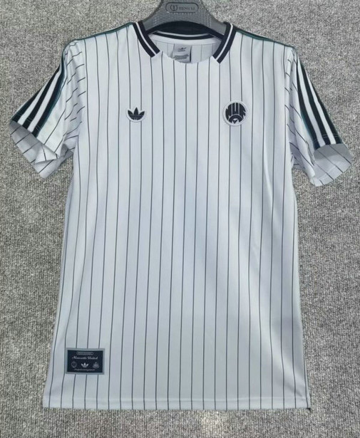 Maillot Newcastle United 2025 2026 Rétro - Blanc Maillot Newcastle United 2025 2026 Rétro - Blanc