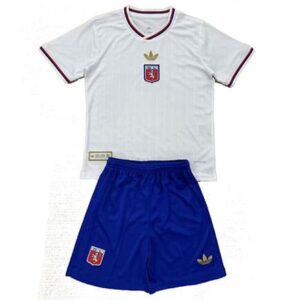 Maillot Olympique Lyon Édition-Spéciale 2025 2026 Enfant - Blanc Bleu