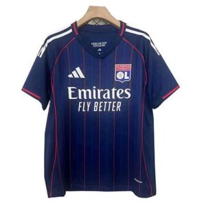 Maillot Olympique Lyon Extérieur 2025 2026 - Bleu