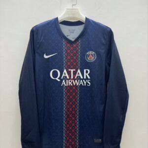 Maillot PSG 2025 2026 Domicile Manches Longues