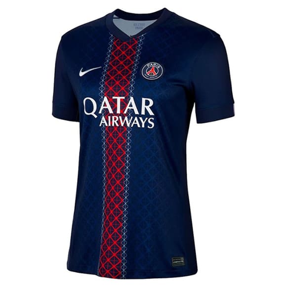 Maillot PSG Domicile 2025 2026 Femme - Bleu Rouge