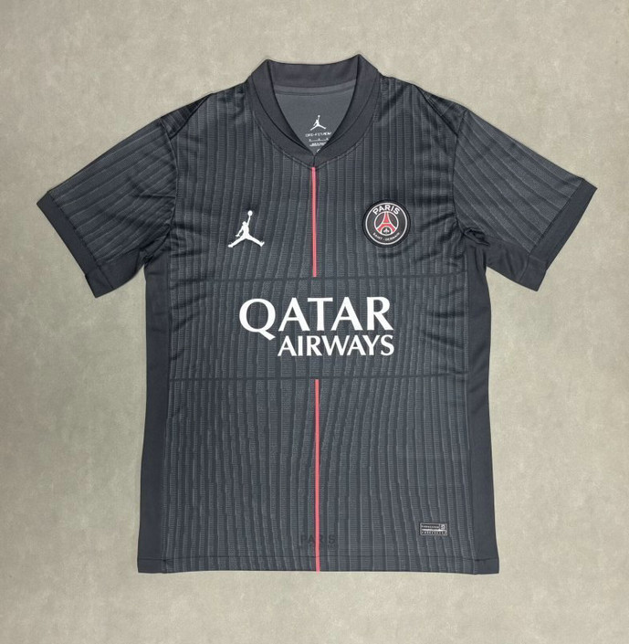 Maillot PSG Jordan 2025 2026 Quatrième -Noir