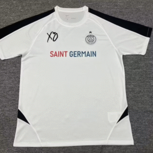 Maillot PSG XO 2025 2026 Avec étoile - Blanc