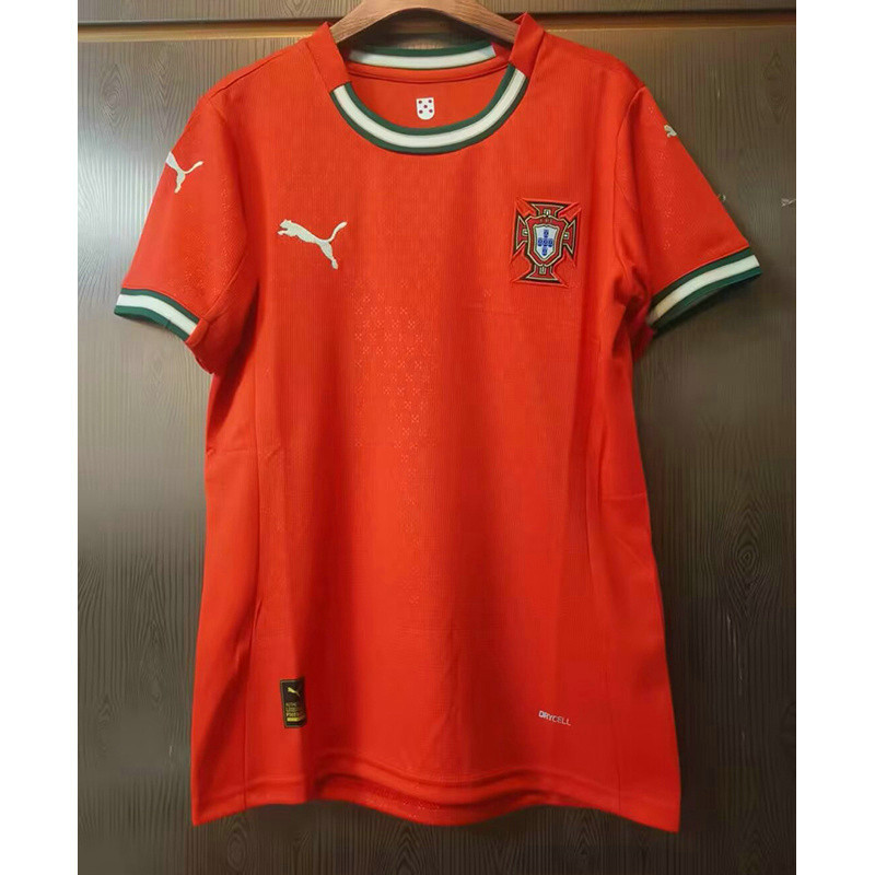 Maillot Portugal Femme 2025 2026 - Rouge Maillot Portugal Femme 2025 2026 - Rouge