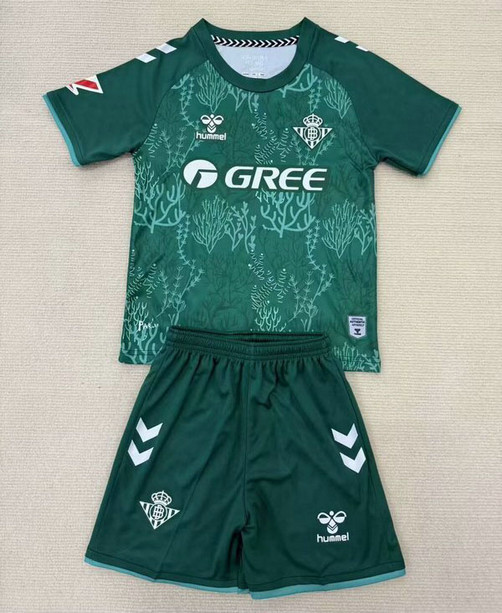 Maillot Real Betis Enfant 2025 2026 - Vert