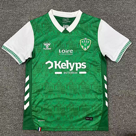 Maillot Saint-Etienne Domicile 2025 2026 - Vert Blanc  