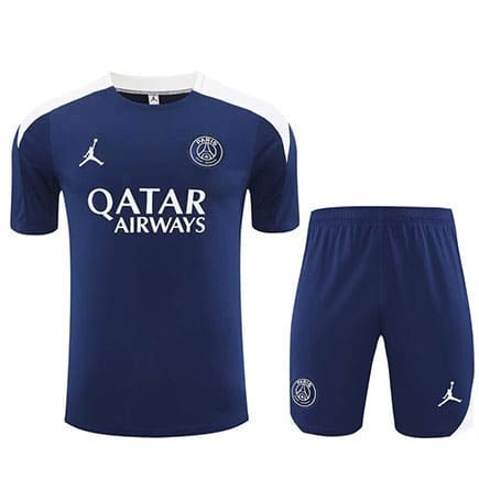 Maillot Training PSG+Short 2025 2026 - Bleu