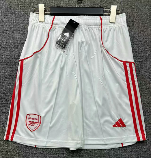 Short de foot Arsenal 2025 2026 Blanc