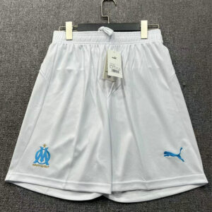 Short de foot Marseille 2025 2026 Domicile - Blanc