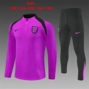 Survetement Angleterre Enfant 2025 2026 - Violet