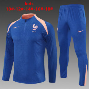 Survetement Equipe de France Enfant 2025 2026 - Bleu