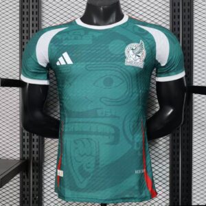Pull en maille vert à motif aztèque (Mexique) 2025