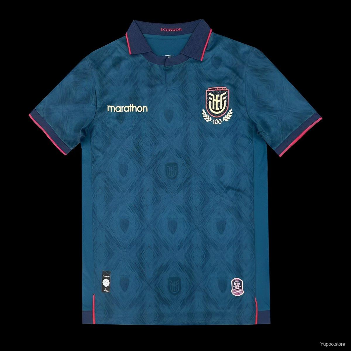 Maillot extérieur de l'Équateur pour les supporters 2025-2026