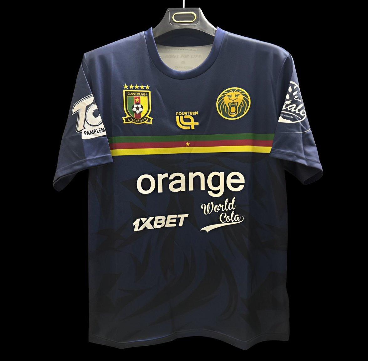 喀麦隆海军赛前球衣球迷版2025