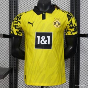 Maillot jaune du Borussia Dortmund, version joueur 2025-2026