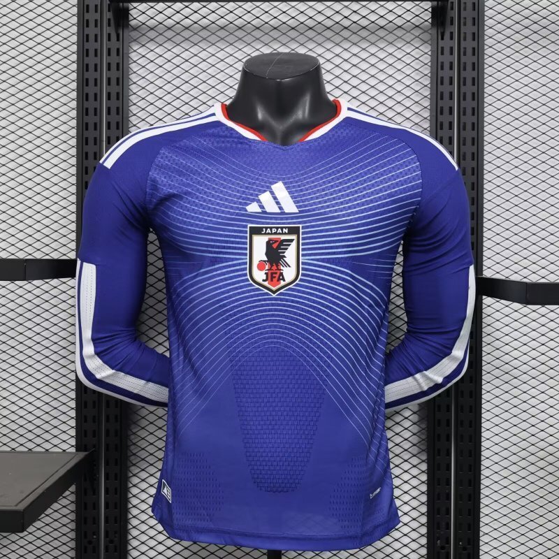 Maillot domicile japonais à manches longues, version joueur, 2026