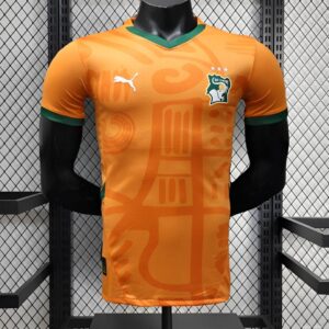 Maillot domicile de la Côte d'Ivoire, version joueur 2025