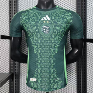 Maillot vert Algérie version joueur 2025