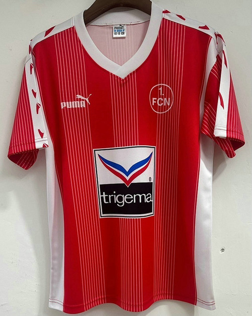 Maillot 1. FC Nürnberg Vintage 1993 1994 Domicile - Rouge