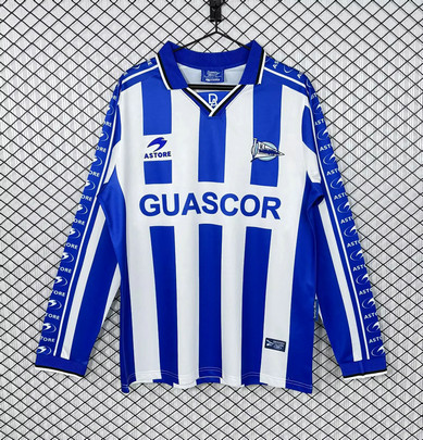 Maillot Alaves Vintage 1998 1999 Domicile Manches Longues