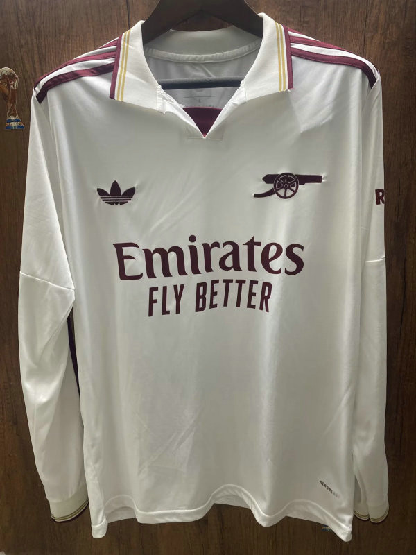 Maillot Arsenal 2025 2026 Third Manches longues