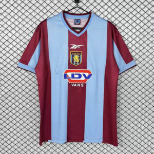 Maillot Aston Villa Vintage 1999 2000 Domicile