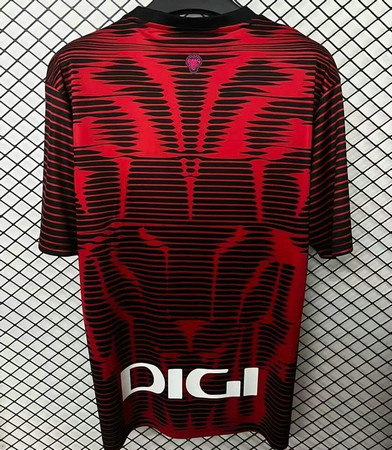 Maillot Athletic Bilbao 2025 2026 Quatrième- Rouge Noir
