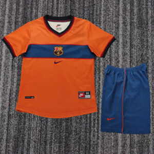 Maillot Barcelone Enfant Vintage 1998 1999 Third