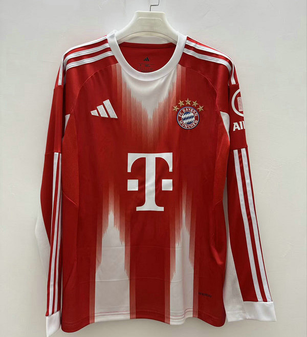 Maillot Bayern Munich 2025 2026 Domicile Manches Longues