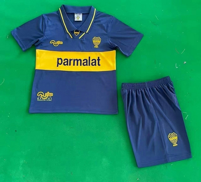 Maillot Boca Juniors Enfant Vintage 1994 1995 Domicile