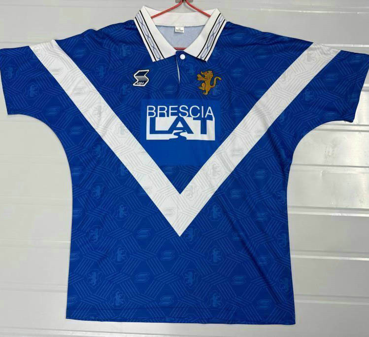 Maillot Brescia Calcio Vintage 1996 1997 Domicile - Bleu