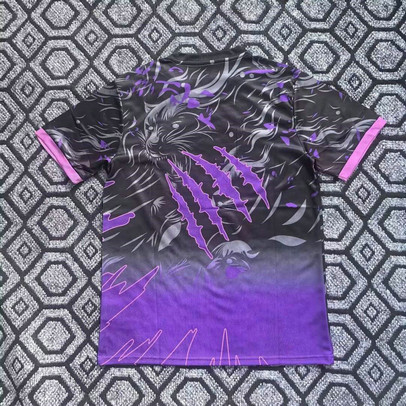 Maillot Brésil 2025 2026 Léopard Violet 1