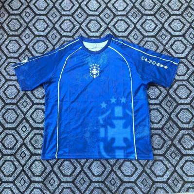 Maillot Brésil O Fenomeno Rétro - Bleu