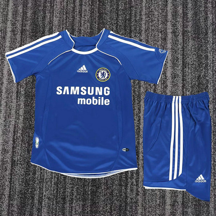 Maillot Chelsea Enfant Vintage 2006 2007 Domicile - Bleu