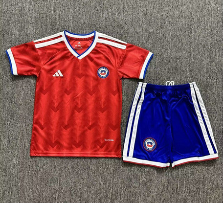 Maillot Chili Enfant 2025 2026 Domicile - Rouge